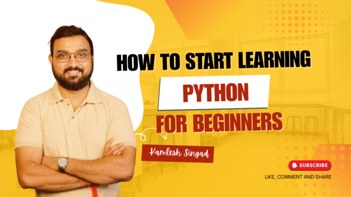 How to Start Learning Python for Beginners